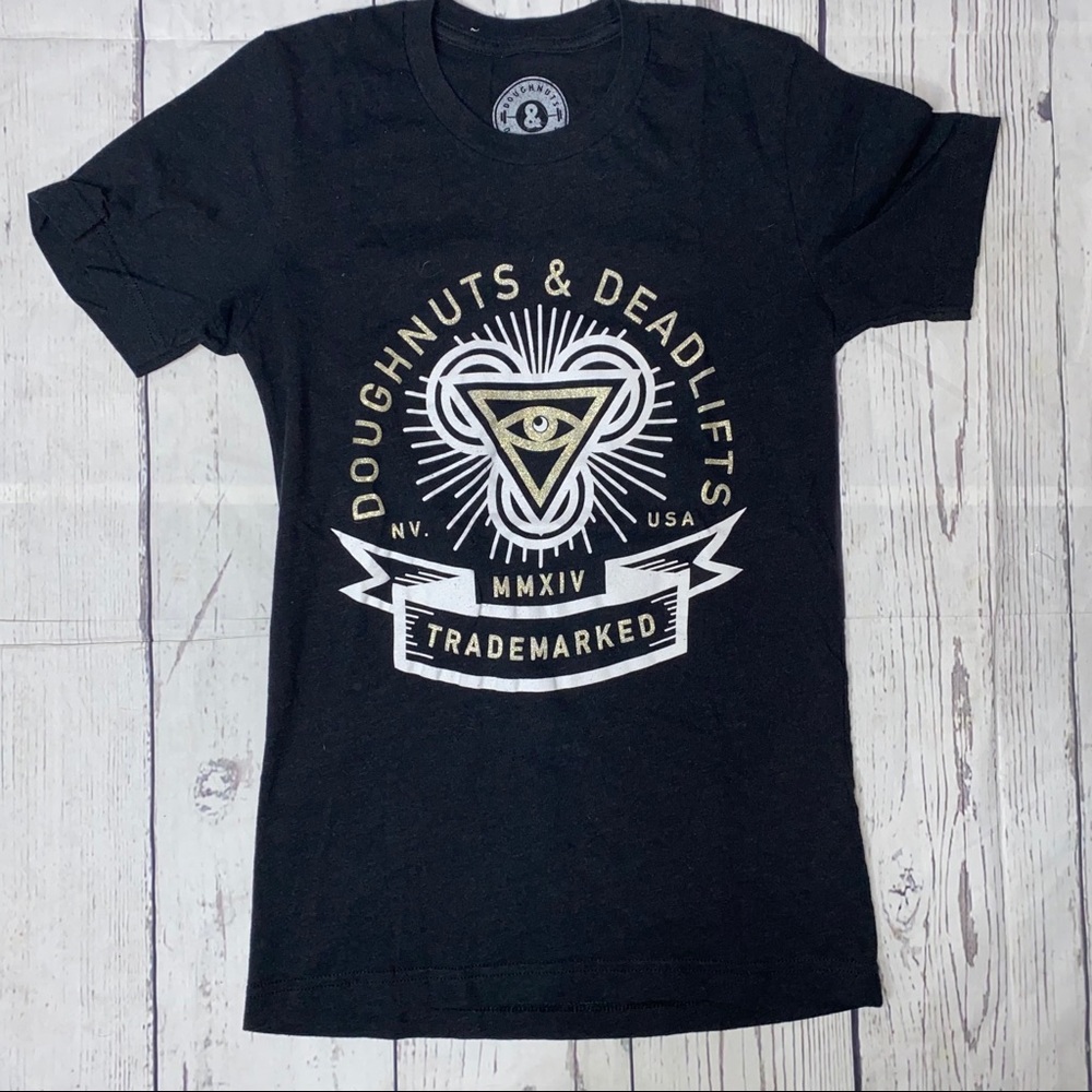 Doughnuts & deadlifts tee shirt